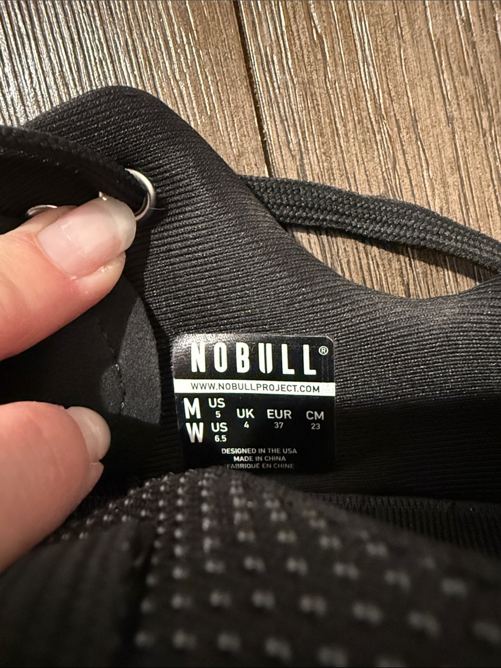 NOBULL Black Low-Profile Mesh Training Sneakers- Never worn - Picture 5 of 6